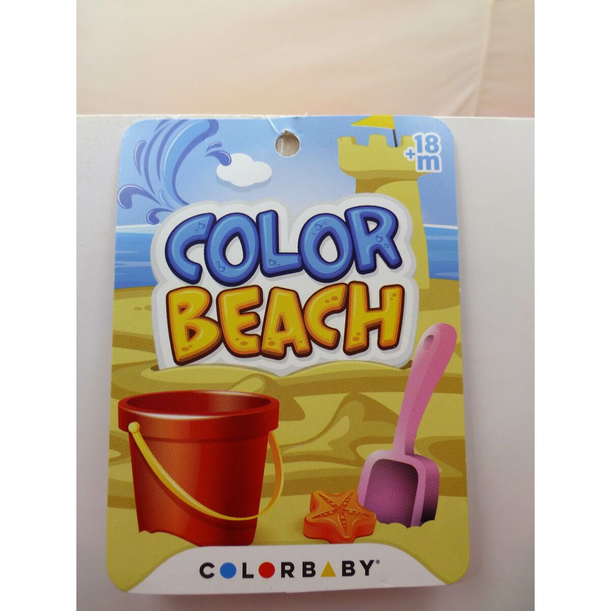 Strandleksaker set Colorbaby Skottkärra polypropen (12 antal) - 12