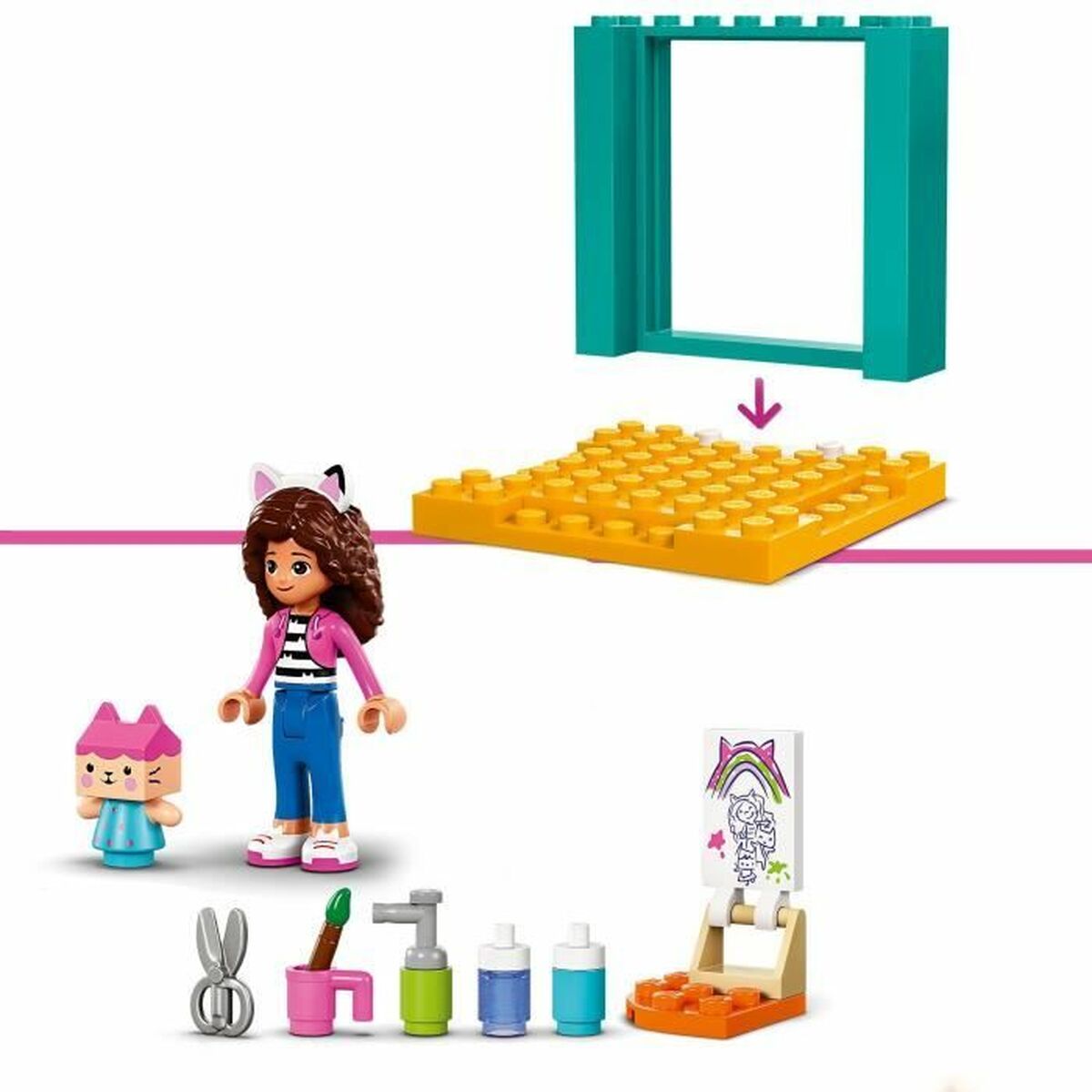 Byggsats Lego Gabby's Magical Dollhouse Multicolour - 3