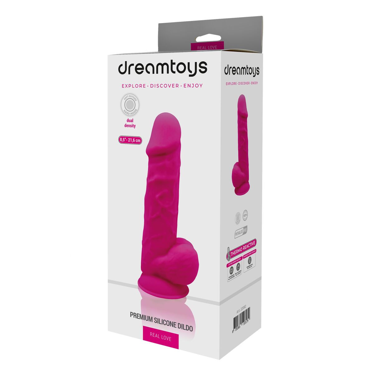 Vibrator Dream Toys Real Love Rosa Ø 5,1 cm - 4