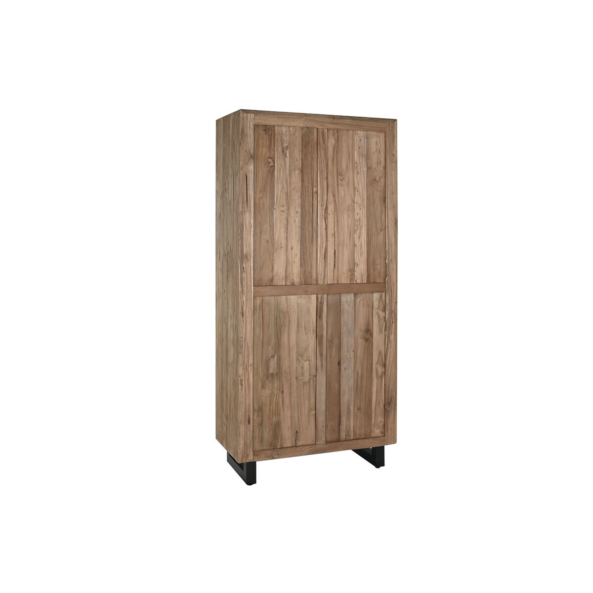 Skåp Home ESPRIT teakträ Kokosfiber 85 X 40 X 185 cm - 2