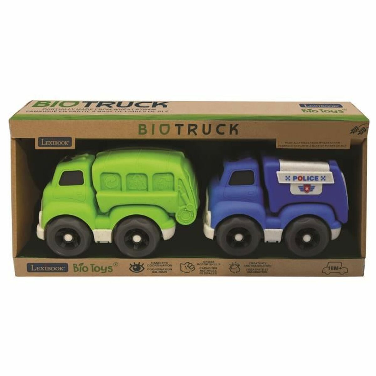 Byggbilar (Set) Lexibook BioTruck - 5