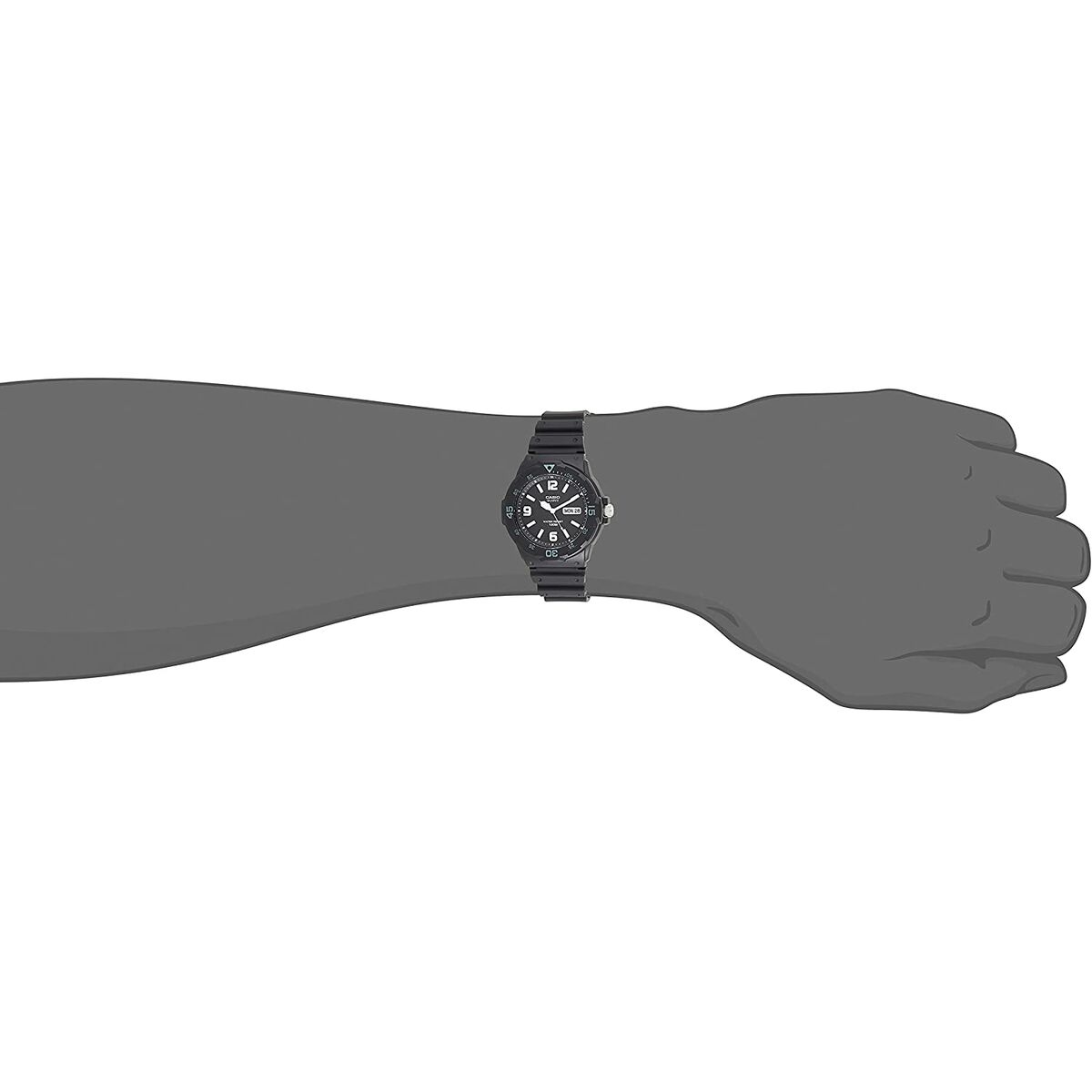 Herrklocka Casio Svart Grå (Ø 45 mm) - 5