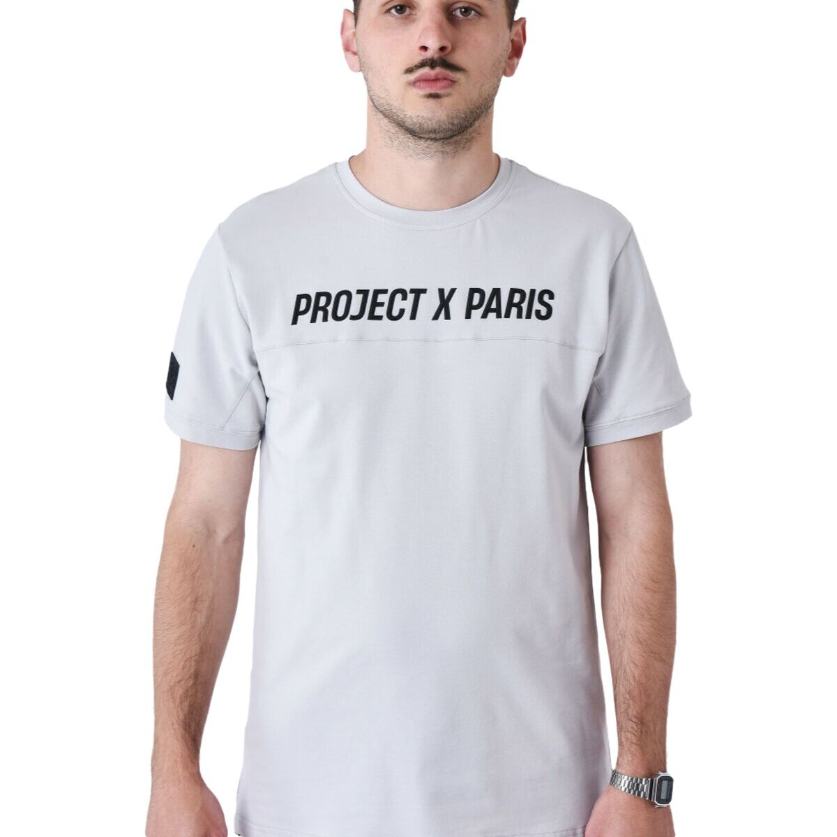 T-shirt med kortärm Herr Project X Paris PROJECT T- SHIRT 2510175 LS Grå