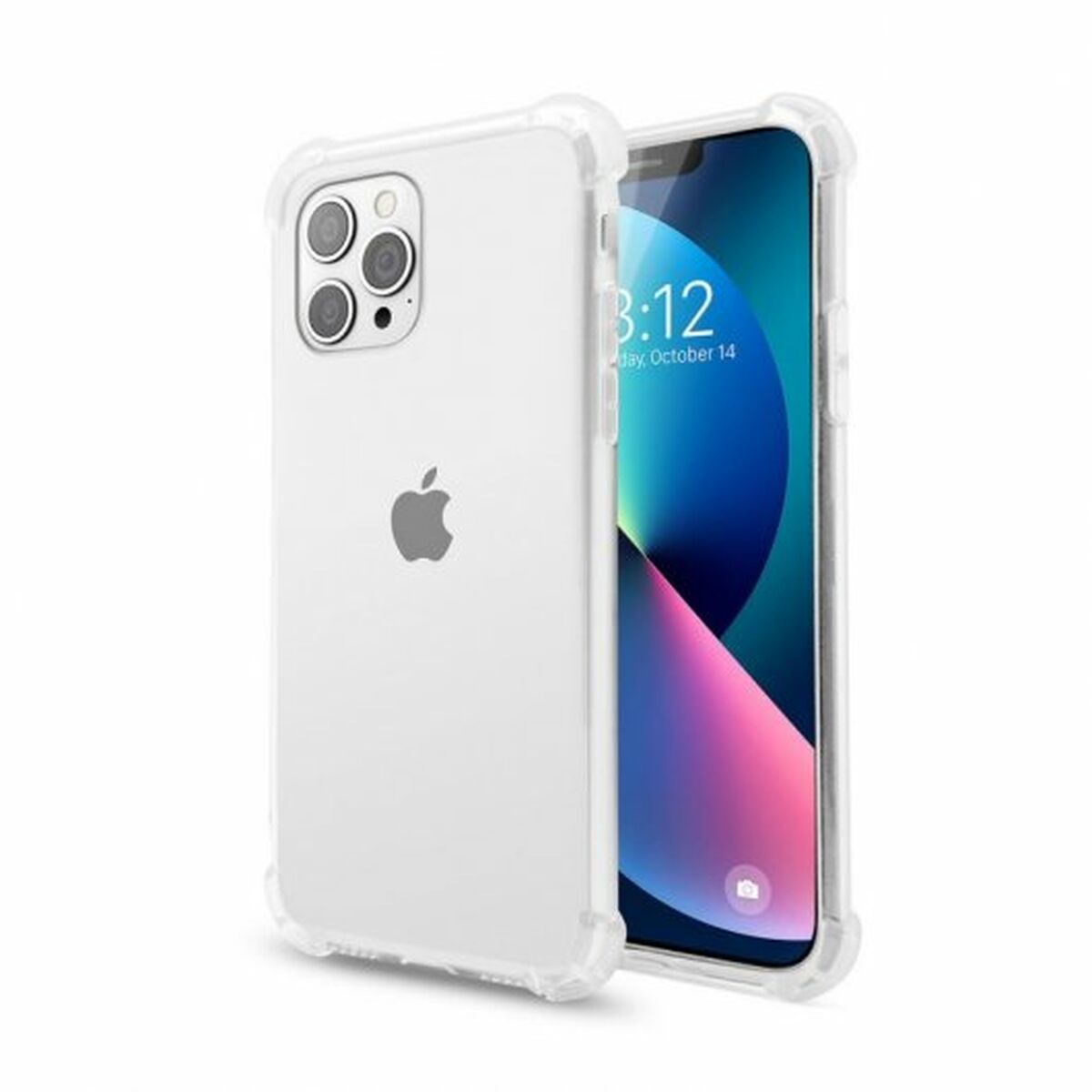 Mobilfodral PcCom iPhone 13 Multicolour Transparent Apple - 2