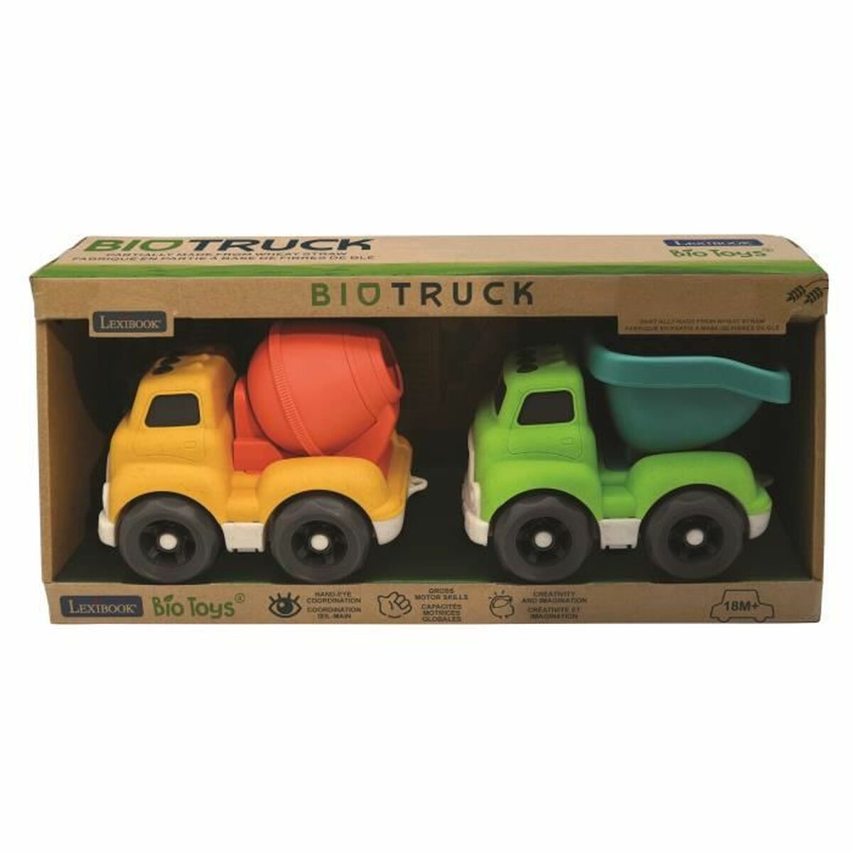 Byggbilar (Set) Lexibook BioTruck - 4