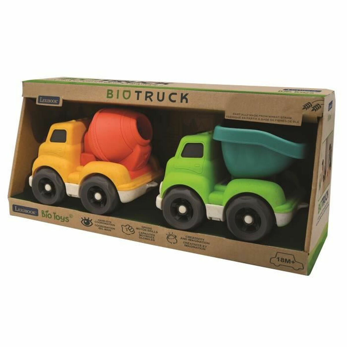 Byggbilar (Set) Lexibook BioTruck - 6