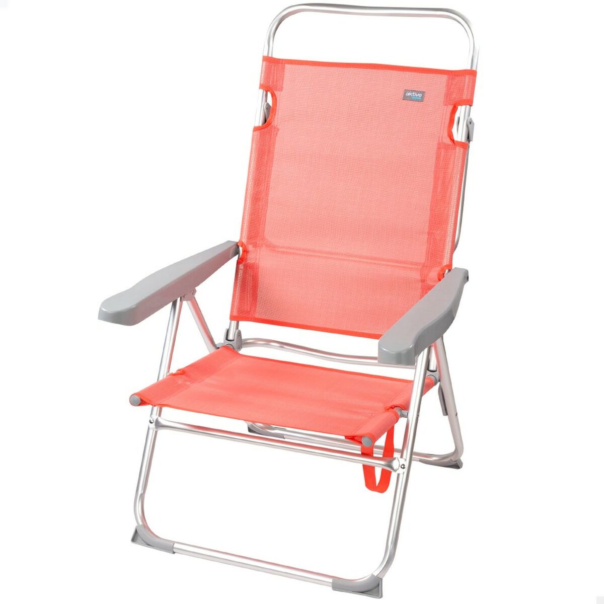 Hopfällbar Stol Aktive Flamingo Korall 48 x 99 x 57 cm (4 antal) - 7