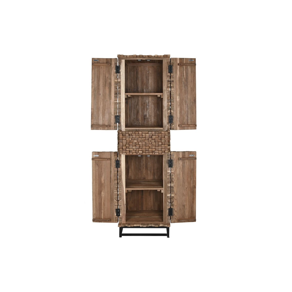 Skåp Home ESPRIT teakträ 50 X 45 X 180 cm - 3