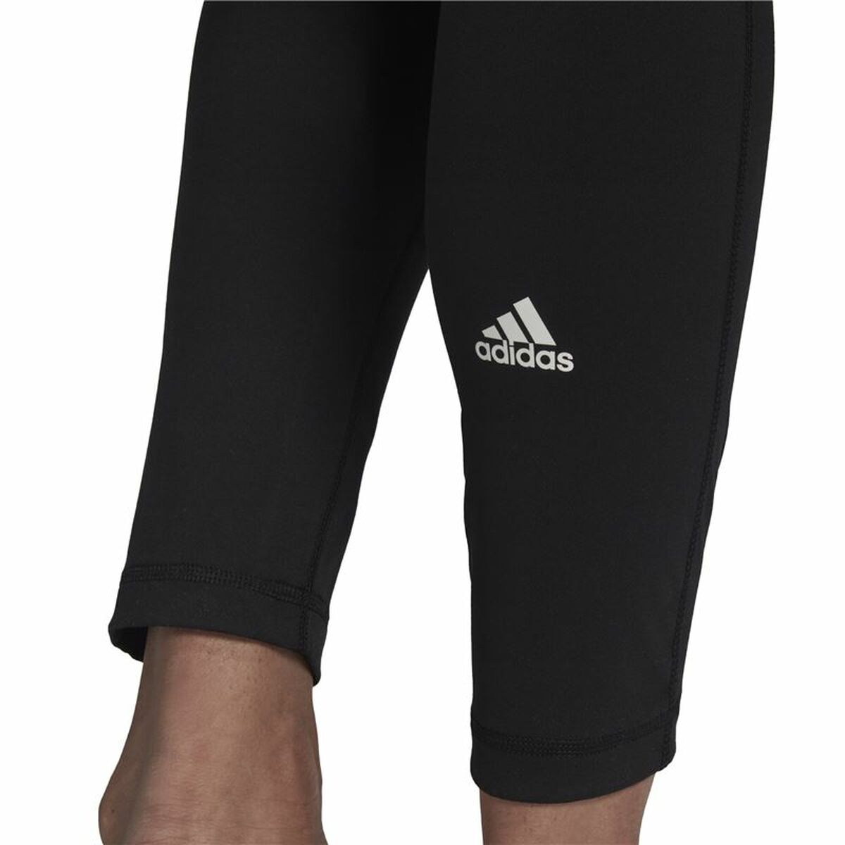 Sport-leggings, Dam Adidas Yo Ess 78 Tig Svart - 7