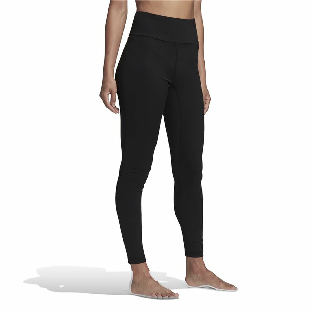 Sport-leggings, Dam Adidas Yo Ess 78 Tig Svart - 4