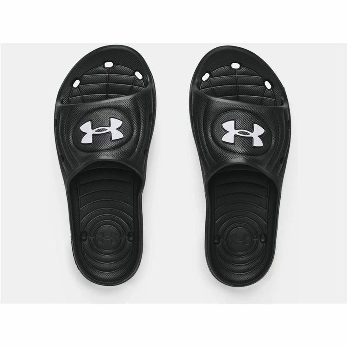 Strandtofflor för kvinnor Under Armour Locker IV Svart - 4