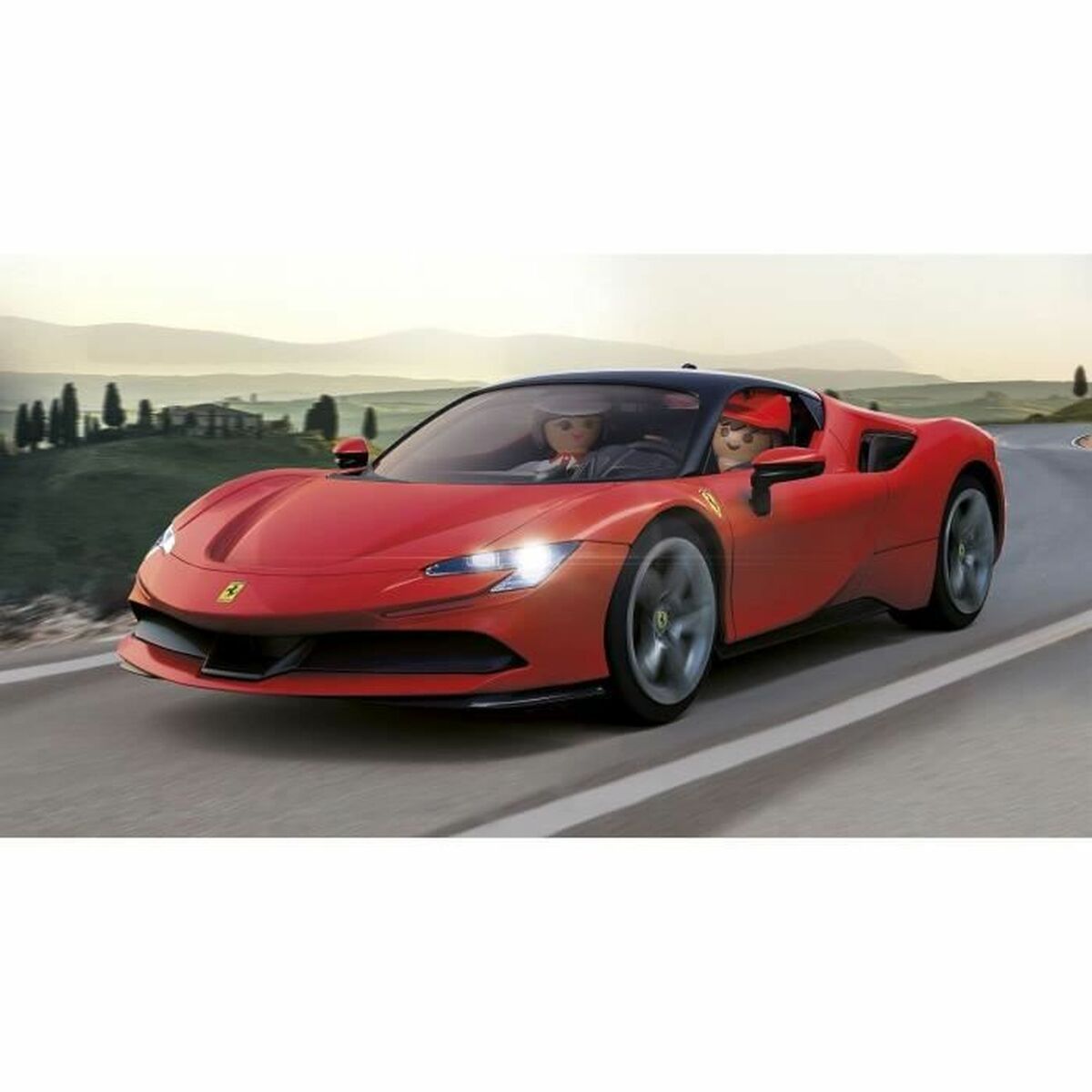 Liten leksaksbil Playmobil Ferrari SF90 Stradale - 5
