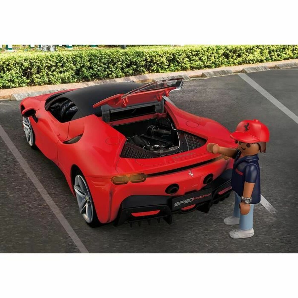 Liten leksaksbil Playmobil Ferrari SF90 Stradale - 13