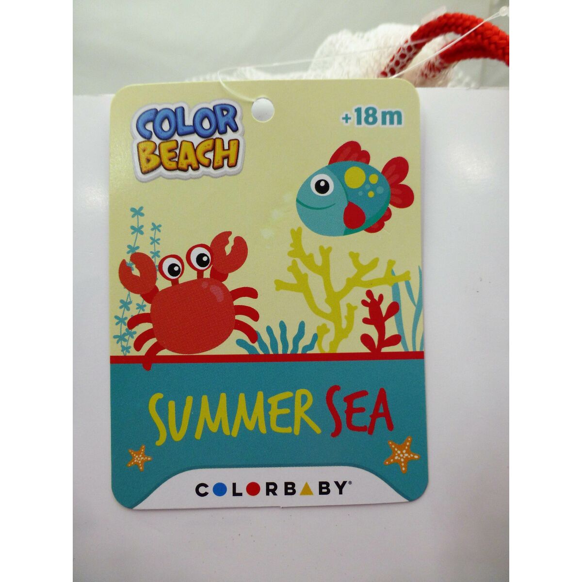 Strandleksaker set Colorbaby polypropen (16 antal) - 12