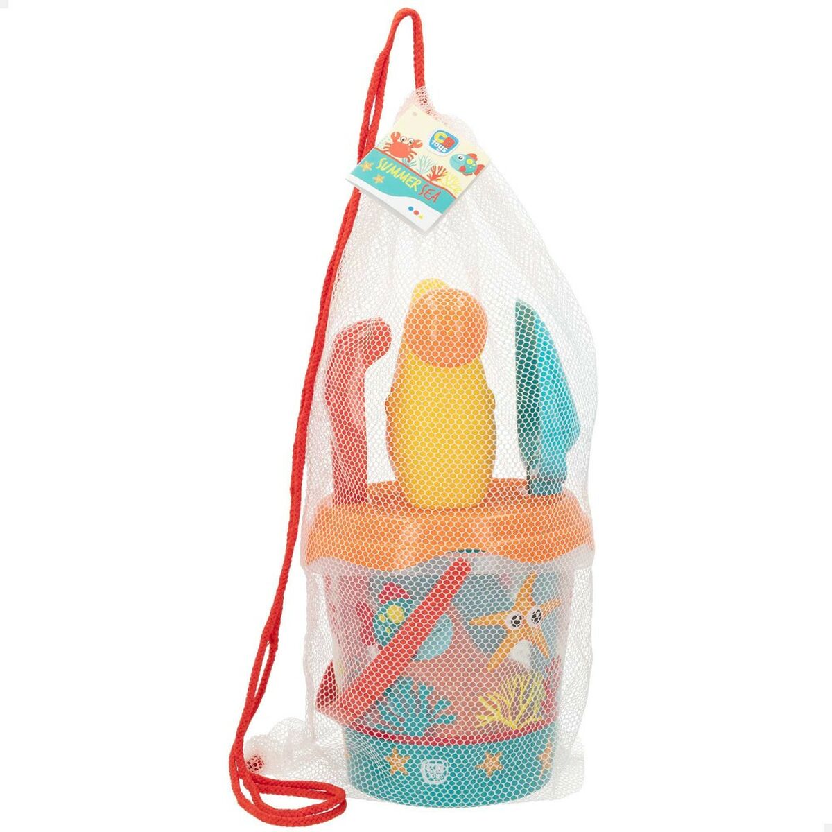 Strandleksaker set Colorbaby polypropen (16 antal) - 4
