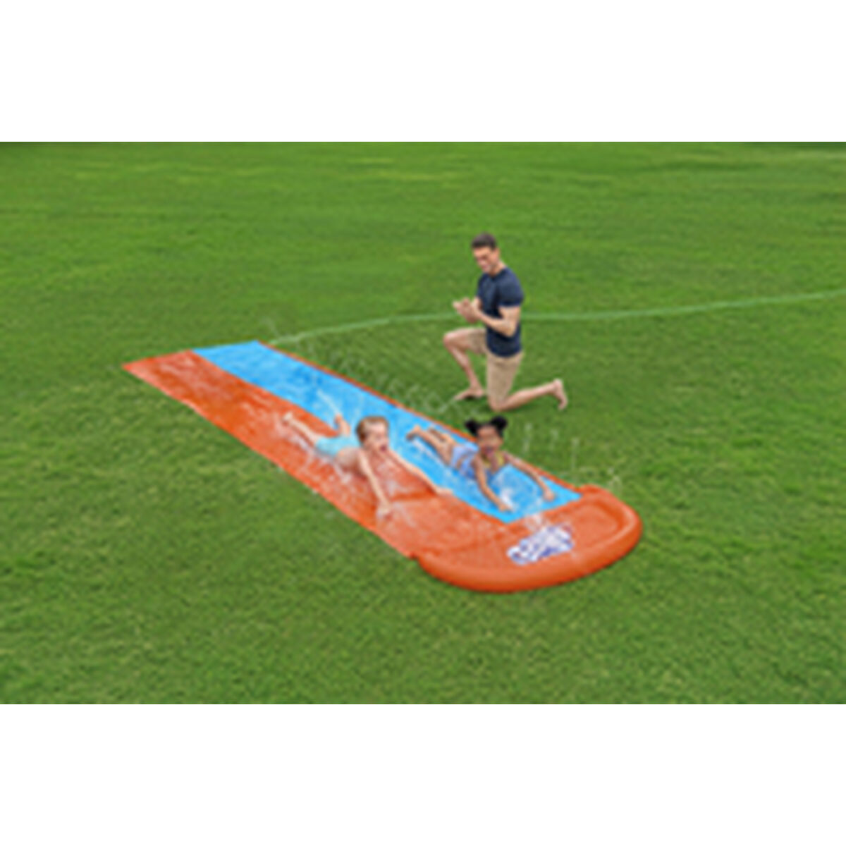 Bestway Dubbel Glidbana 488x138 cm +3 År Trädgård 52328 - 6