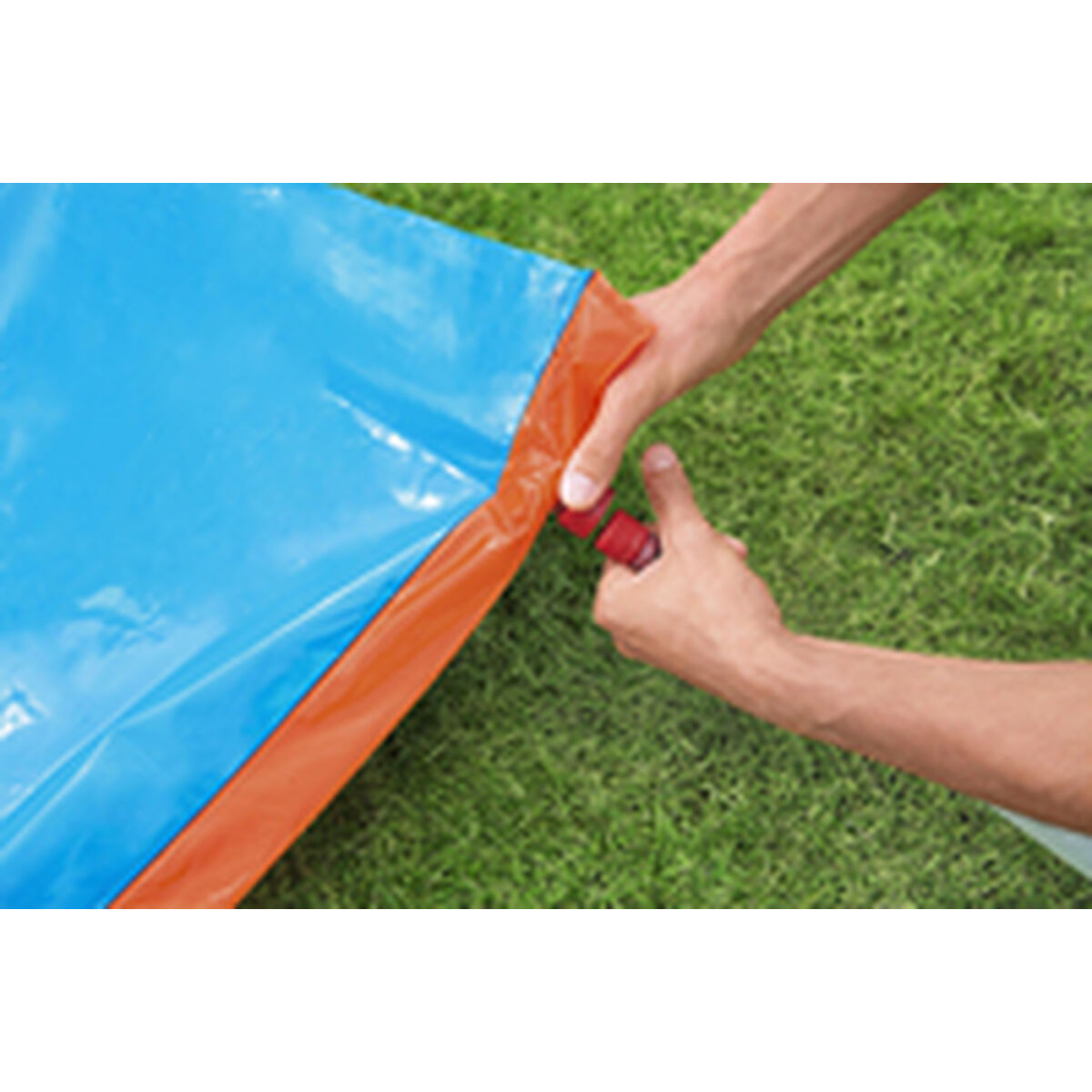 Bestway Dubbel Glidbana 488x138 cm +3 År Trädgård 52328 - 4