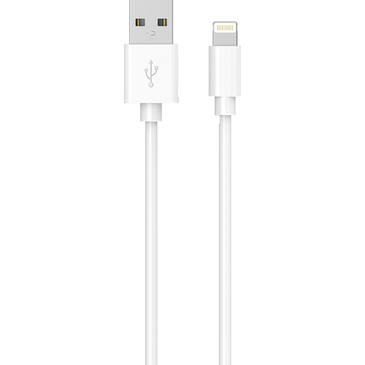 USB-kabel Bigben WCBLMFI2MW Vit 2 m