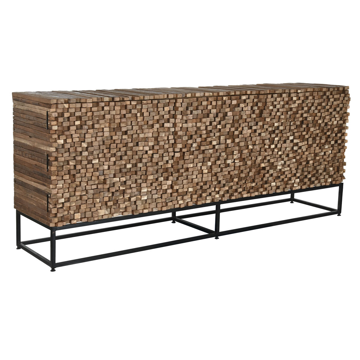 Skänk Home ESPRIT teakträ 200 X 45 X 82 cm 200 X 45 X 80 cm