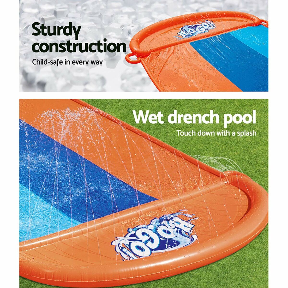 Bestway Triple Rutschbana 488x207,5 cm +3 År Trädgård 52329 - 15