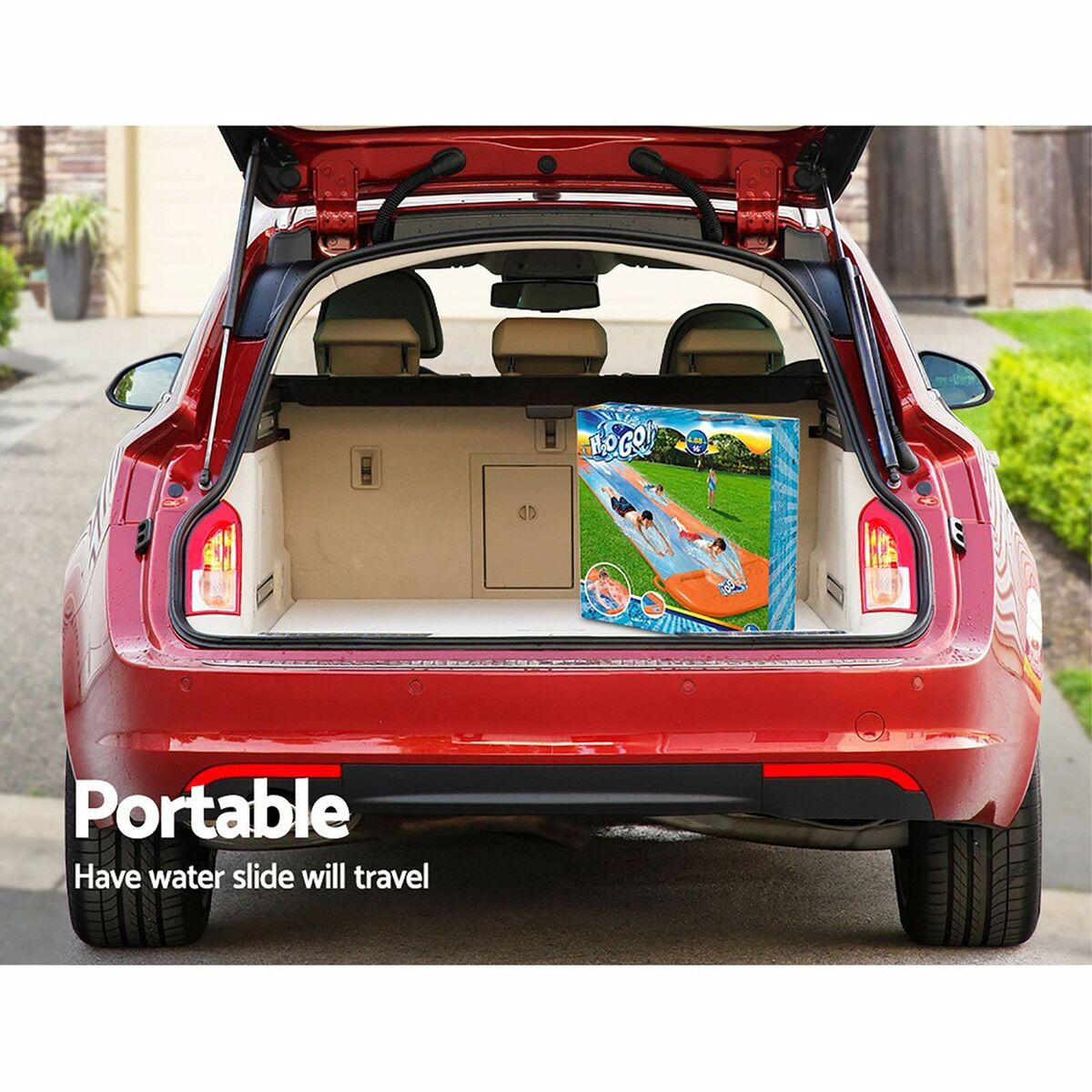 Bestway Triple Rutschbana 488x207,5 cm +3 År Trädgård 52329 - 7
