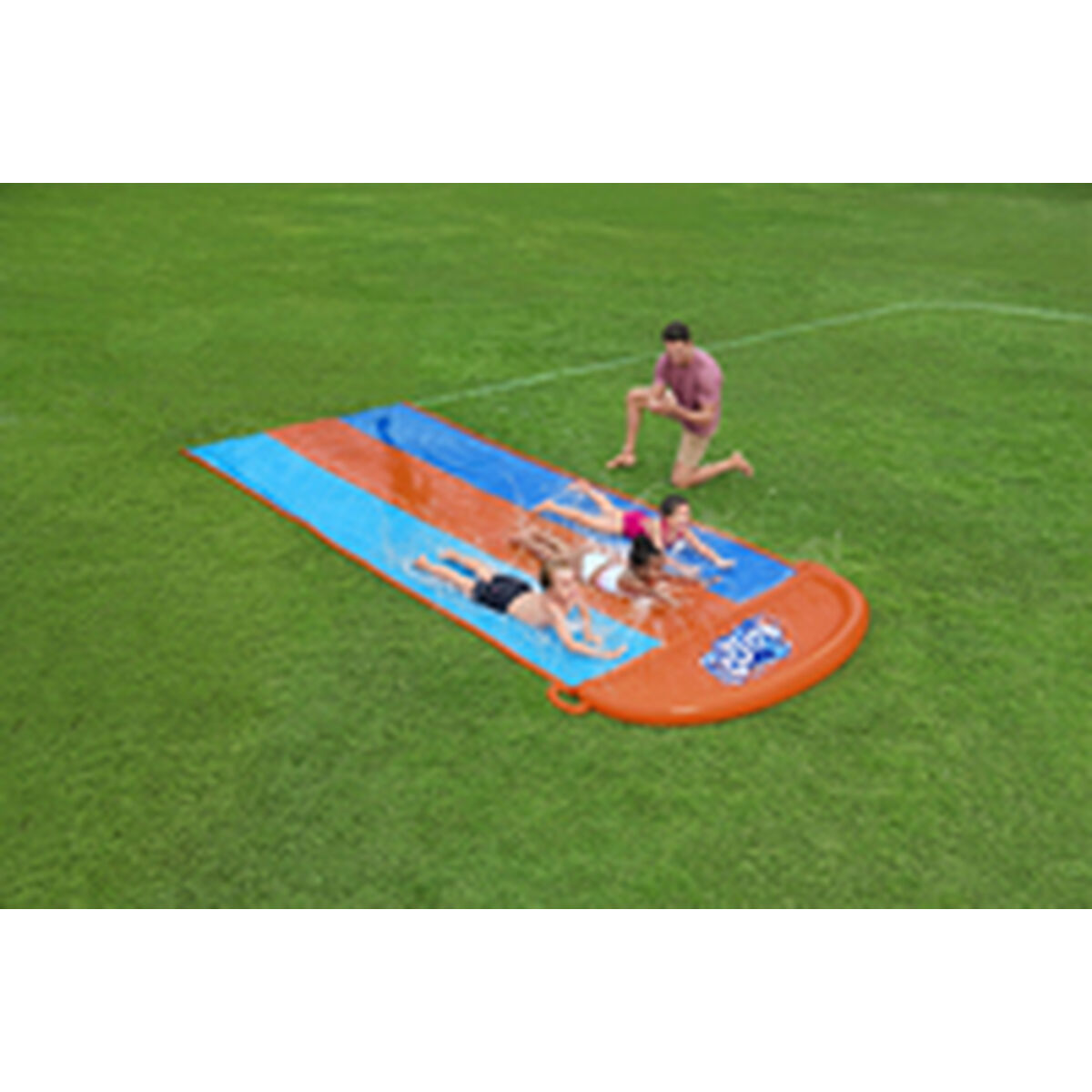 Bestway Triple Rutschbana 488x207,5 cm +3 År Trädgård 52329 - 14