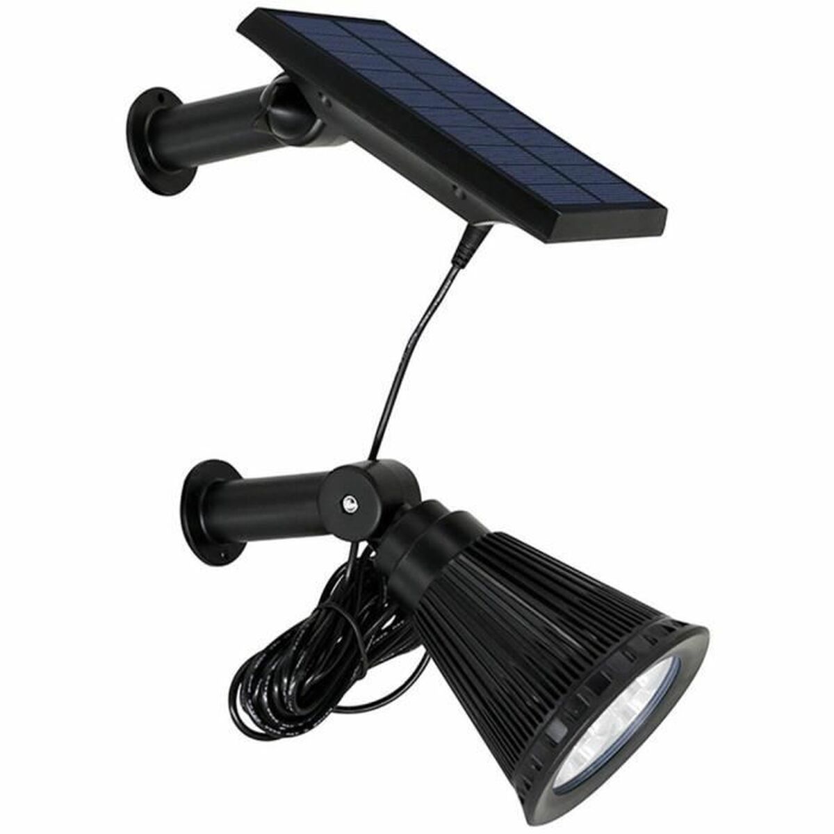 Solcellslampa Lumisky Svart 19 X 11 X 16 CM - 2