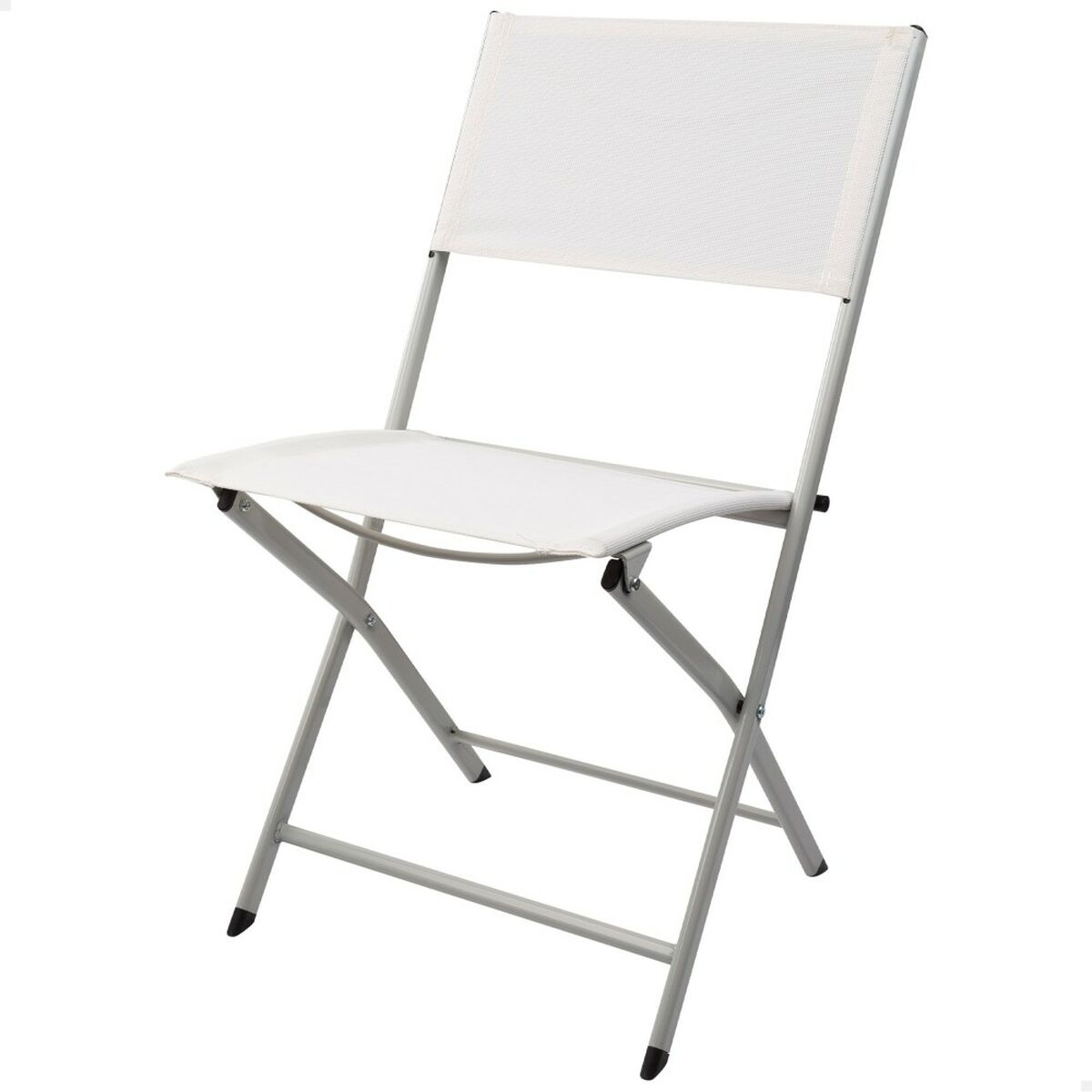 Hopfällbar Stol Aktive Vit 46 x 81 x 55 cm (4 antal) - 2