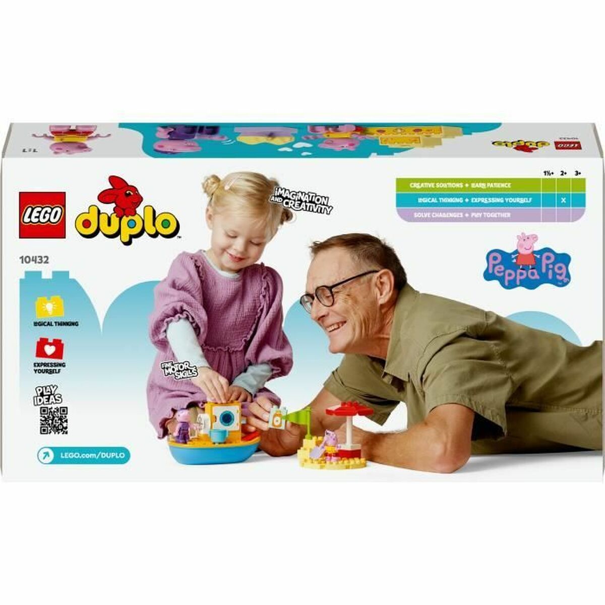 Byggsats Lego Peppa Pig's Boat Trip Multicolour - 6