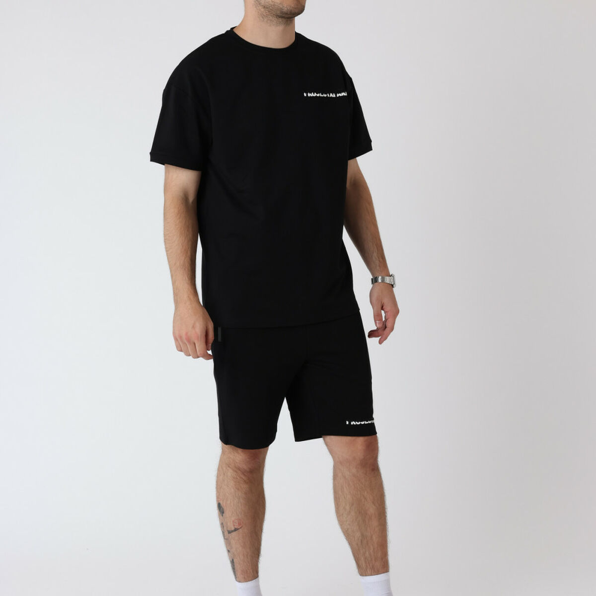 T-shirt med kortärm Herr Project X Paris PROJECT T- SHIRT 2510190 BK Svart - 2