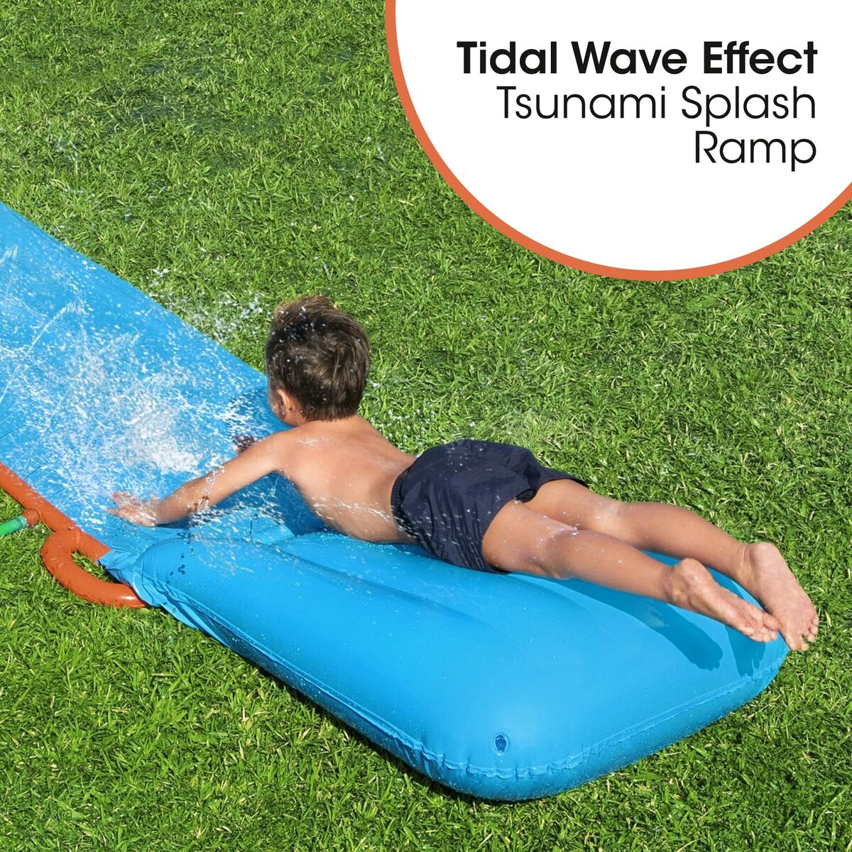 Bestway Enskild Tsunami Glidbana 488x82 cm +3 år Trädgård 52477 - 6
