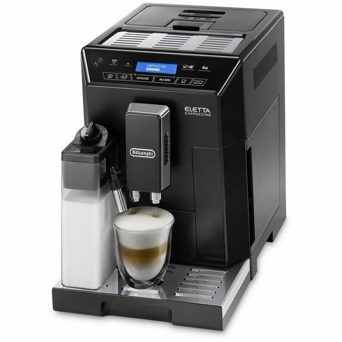 Superautomatisk kaffebryggare DeLonghi Svart 1450 W - 2