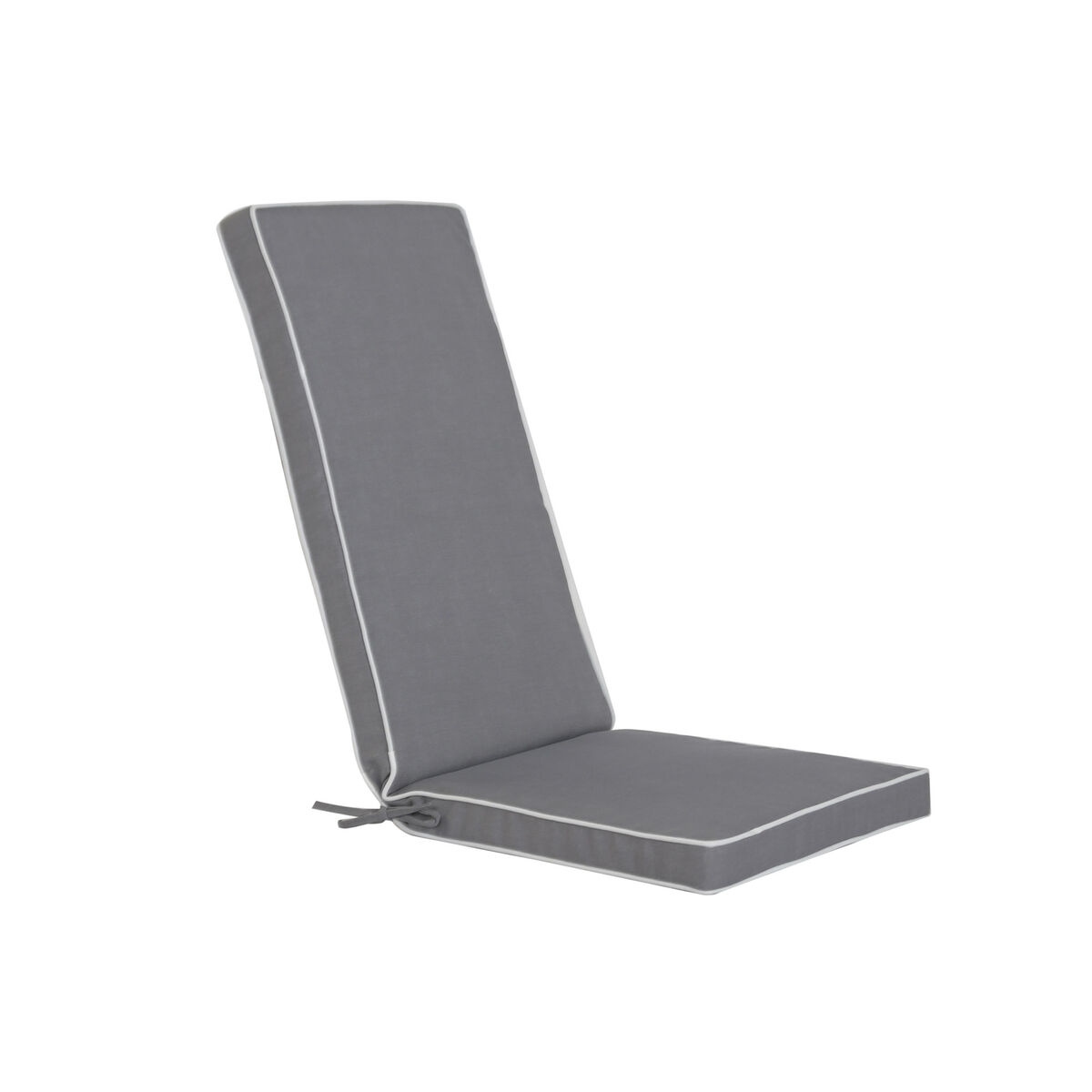 Dyna till solstol Home ESPRIT Vit Ljusgrå Trädgård 115 X 42 X 5 CM