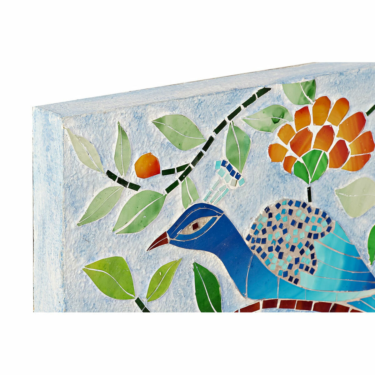 Kanvas DKD Home Decor Multicolour Träd 80 x 4 x 100 cm (1 antal) - 6