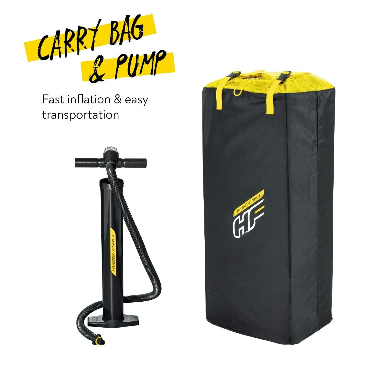 Bestway Paddle Surf-bräda Hydro-Force 305x84x12 cm Fritid 65342 - 6