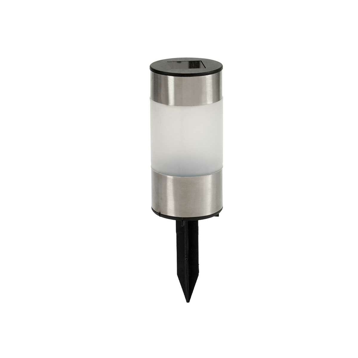Solcellslampa Ibergarden Vit Svart Transparent 6,3 x 21,5 x 6,3 cm Markör (24 antal) - 3