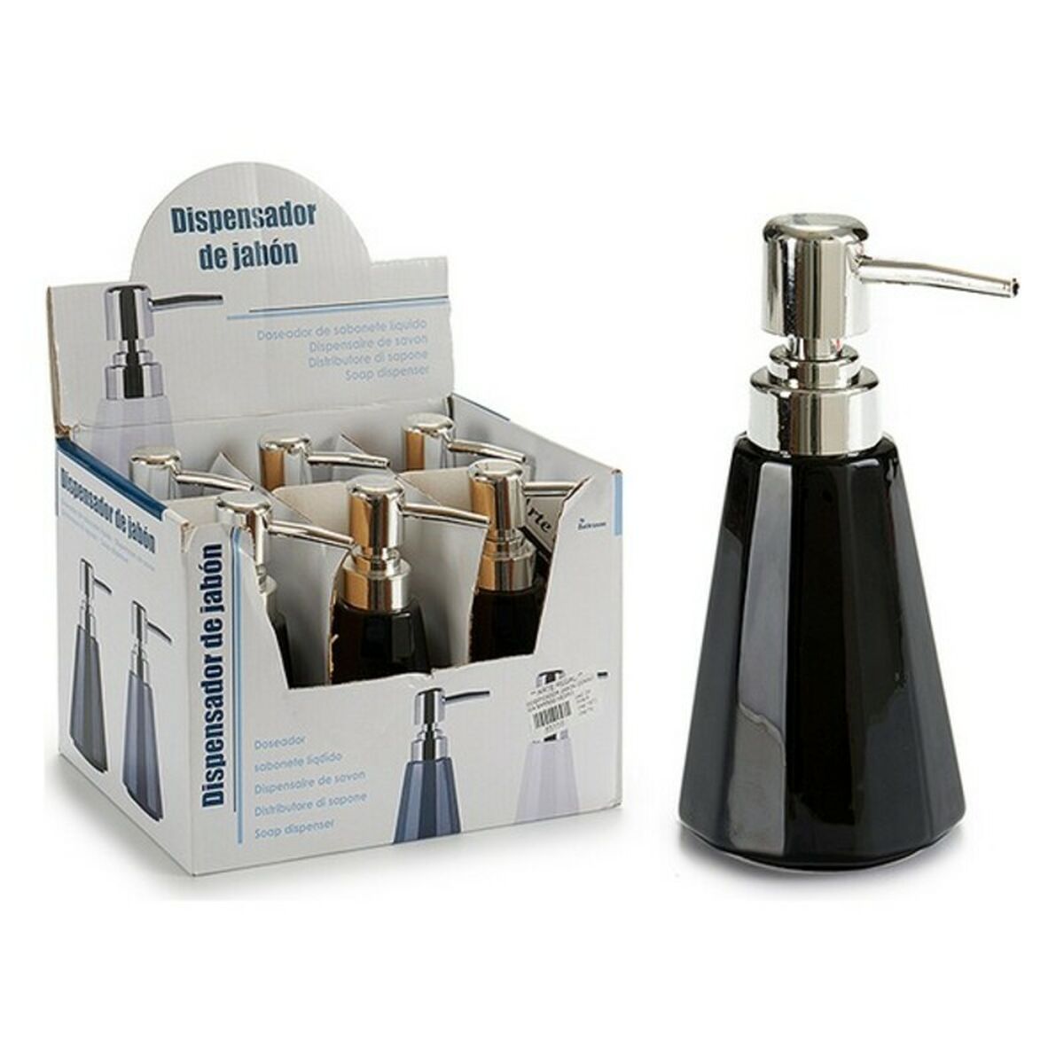 Tvåldispenser Metall Keramik 350 ml - 2