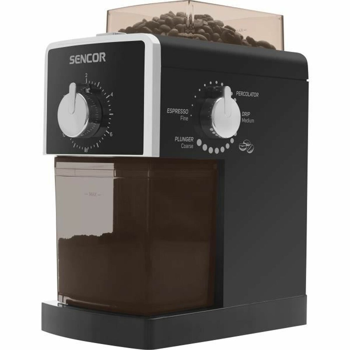 Kaffekvarn Sencor SCG 5050 BK Svart noir 110 W 180 g - 2