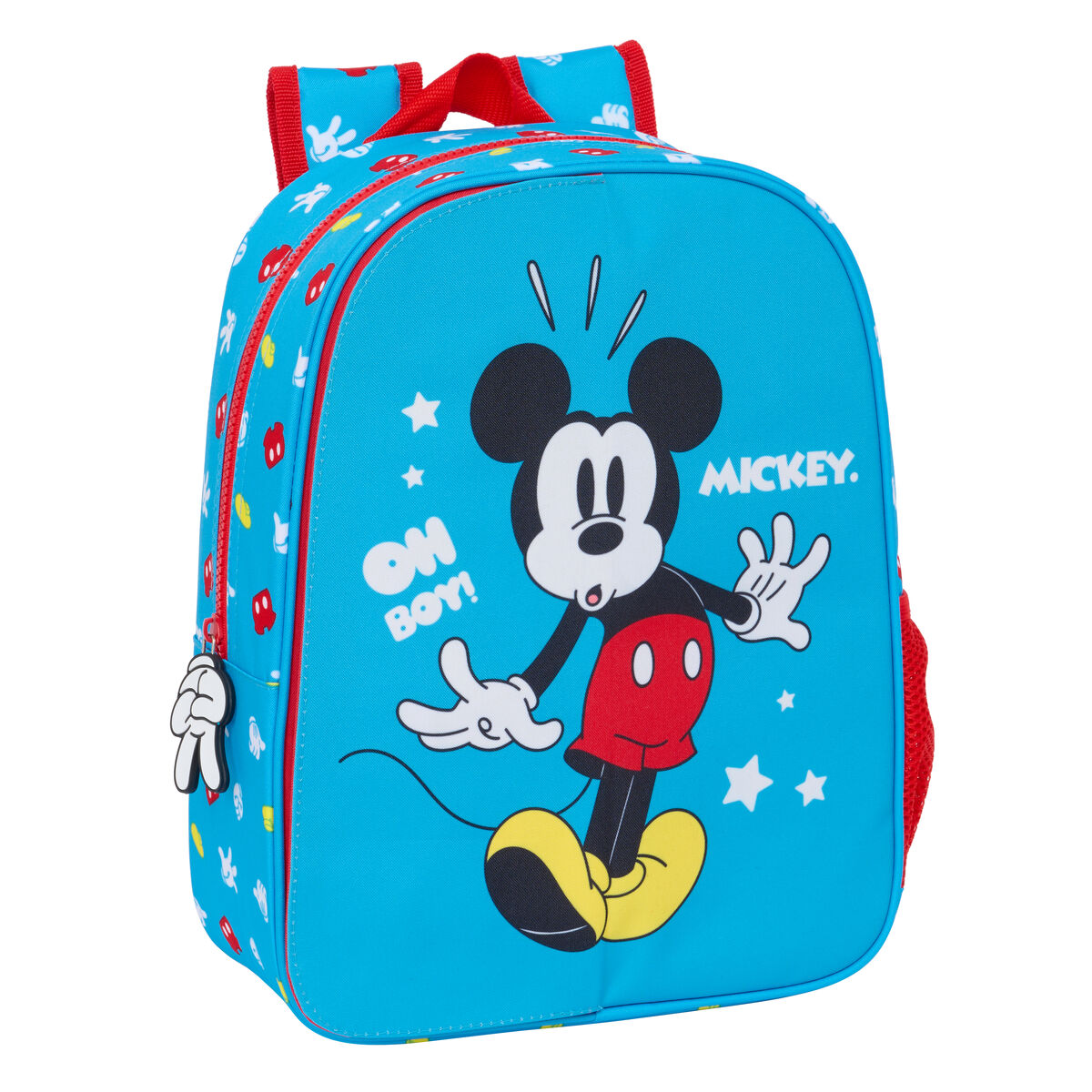 Skolryggsäck Mickey Mouse Clubhouse Fantastic Blå Röd 26 x 34 x 11 cm - 2