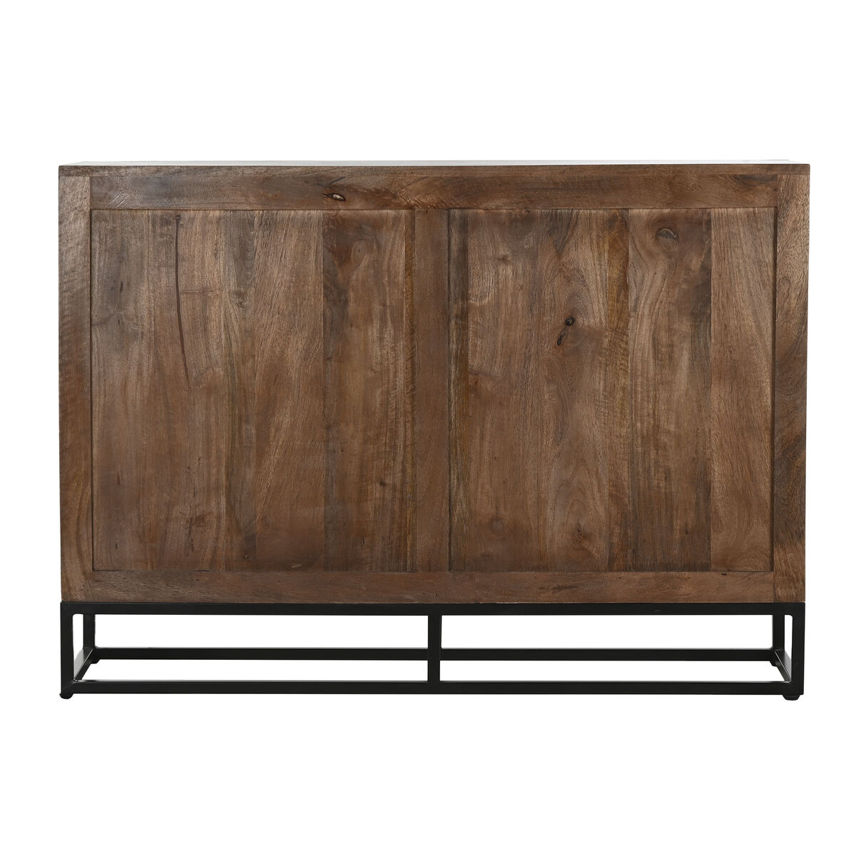 Skänk Home ESPRIT Svart Naturell Återvunnet Trä 120 x 40 x 85 cm - 4