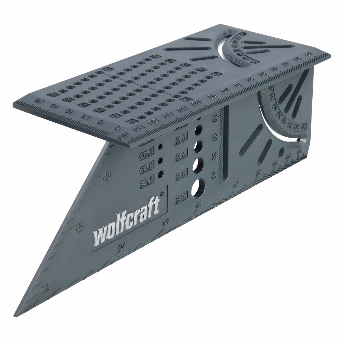 Snickarvinkel Wolfcraft Plast Vinkel Bytbara huvuden - 5