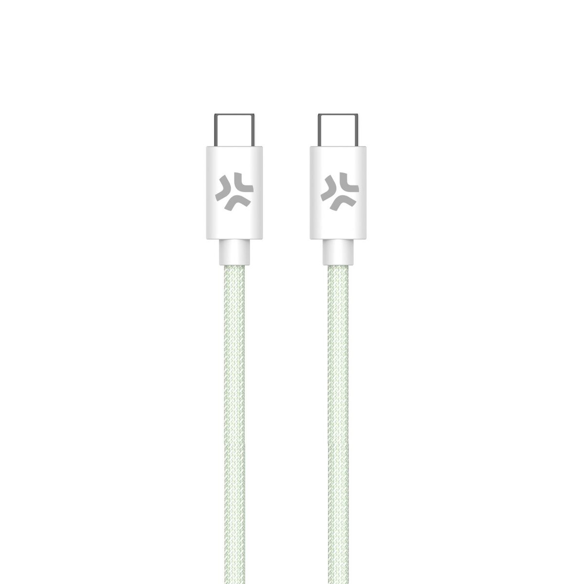 USB-C-kabel Celly USBCUSBCCOTTGN Grön 1,5 m
