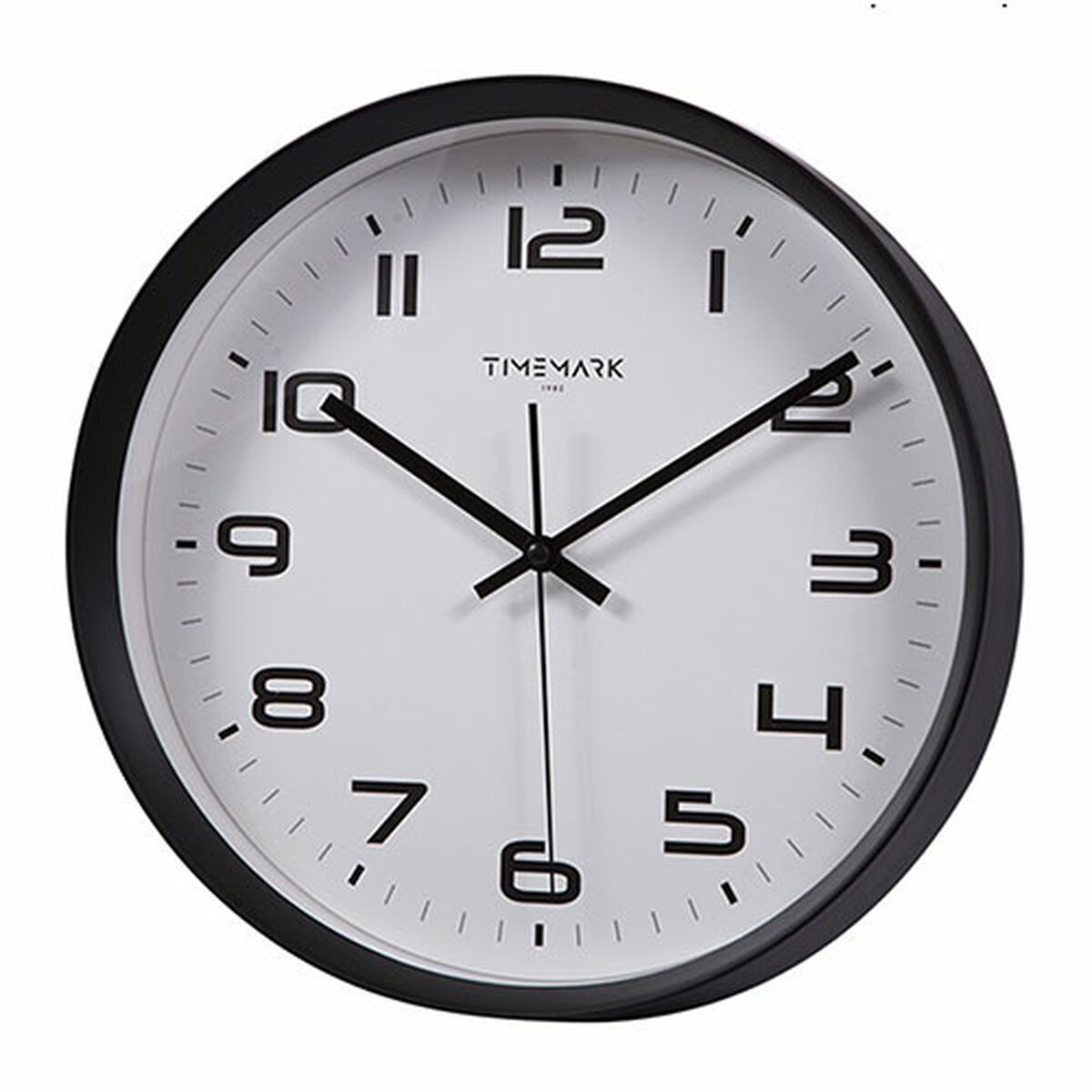 Väggklocka Timemark Svart 30 x 30 cm