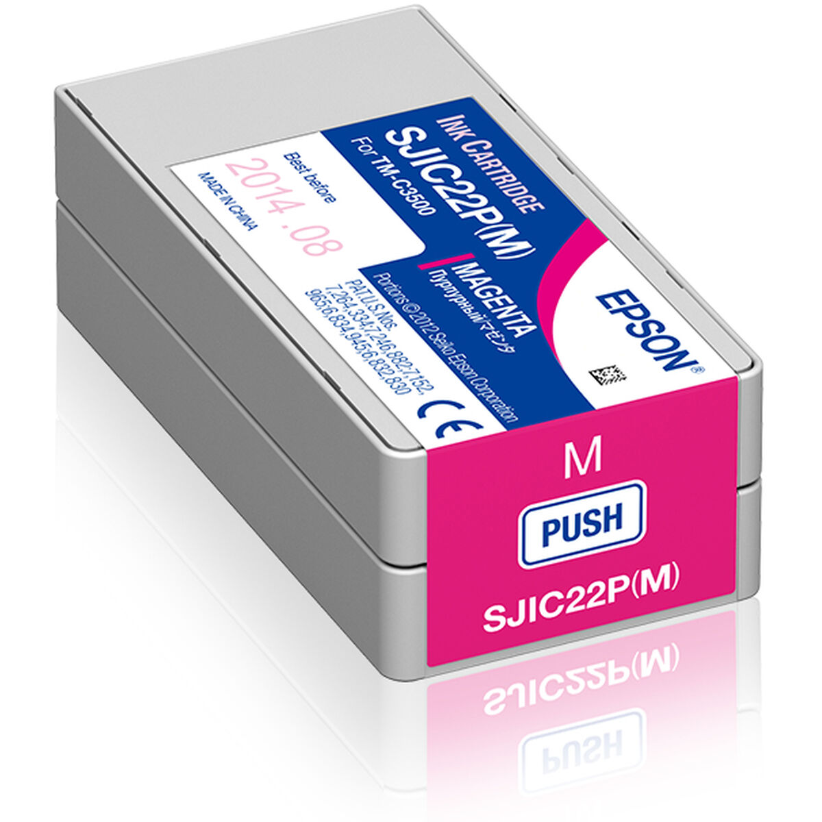 Original Bläckpatron Epson SJIC22P Magenta