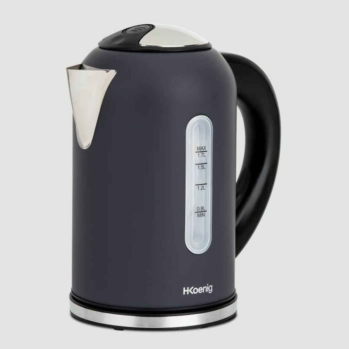 Vattenkokare Hkoenig BOE52 2200 W Svart Rostfritt stål 2200 W 1,7 L 1,7 L - 10