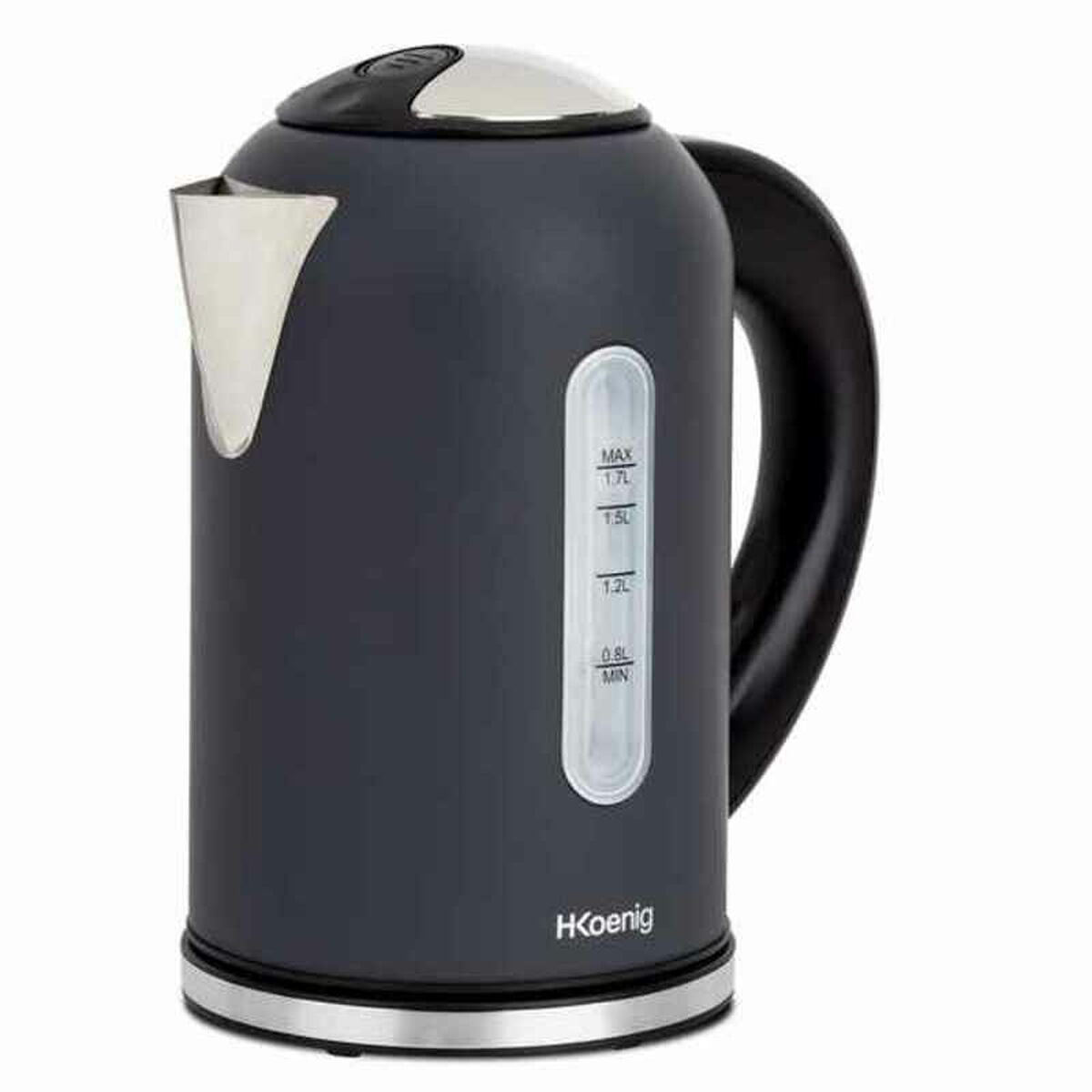 Vattenkokare Hkoenig BOE52 2200 W Svart Rostfritt stål 2200 W 1,7 L 1,7 L - 3