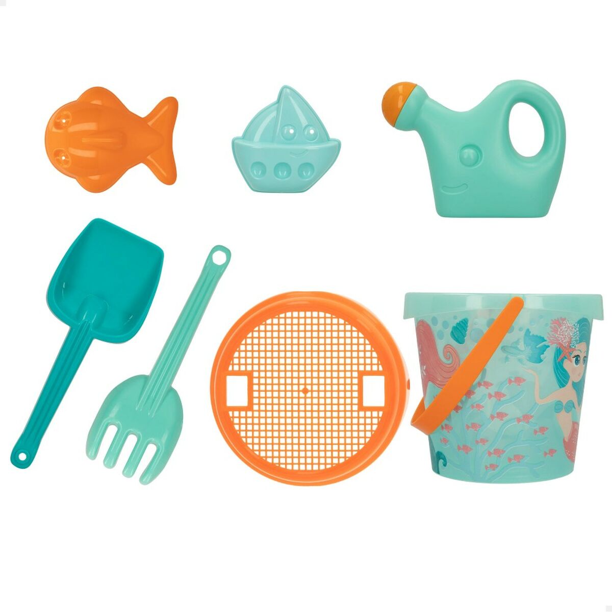 Strandleksaker set Colorbaby polypropen (16 antal) - 5