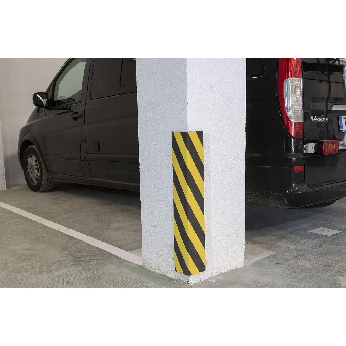 Stötskydd för garage ABC Parts EXT99028 37 x 15 cm Raka hörn - 3