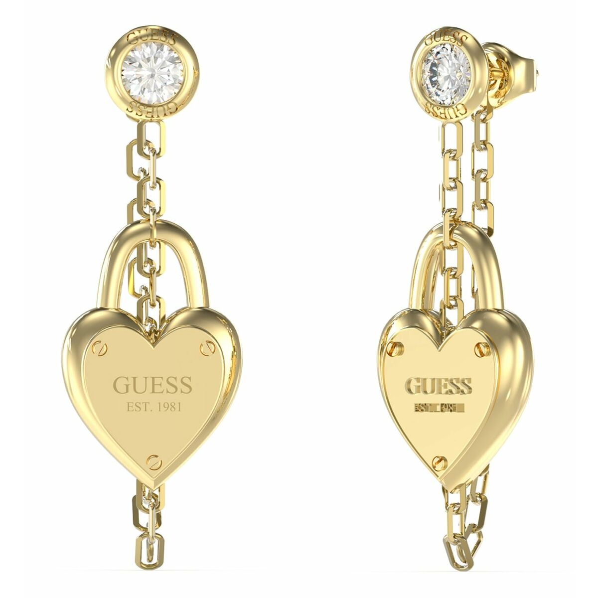 Dam örhängen Guess JUBE04212JWYGT-U - 3
