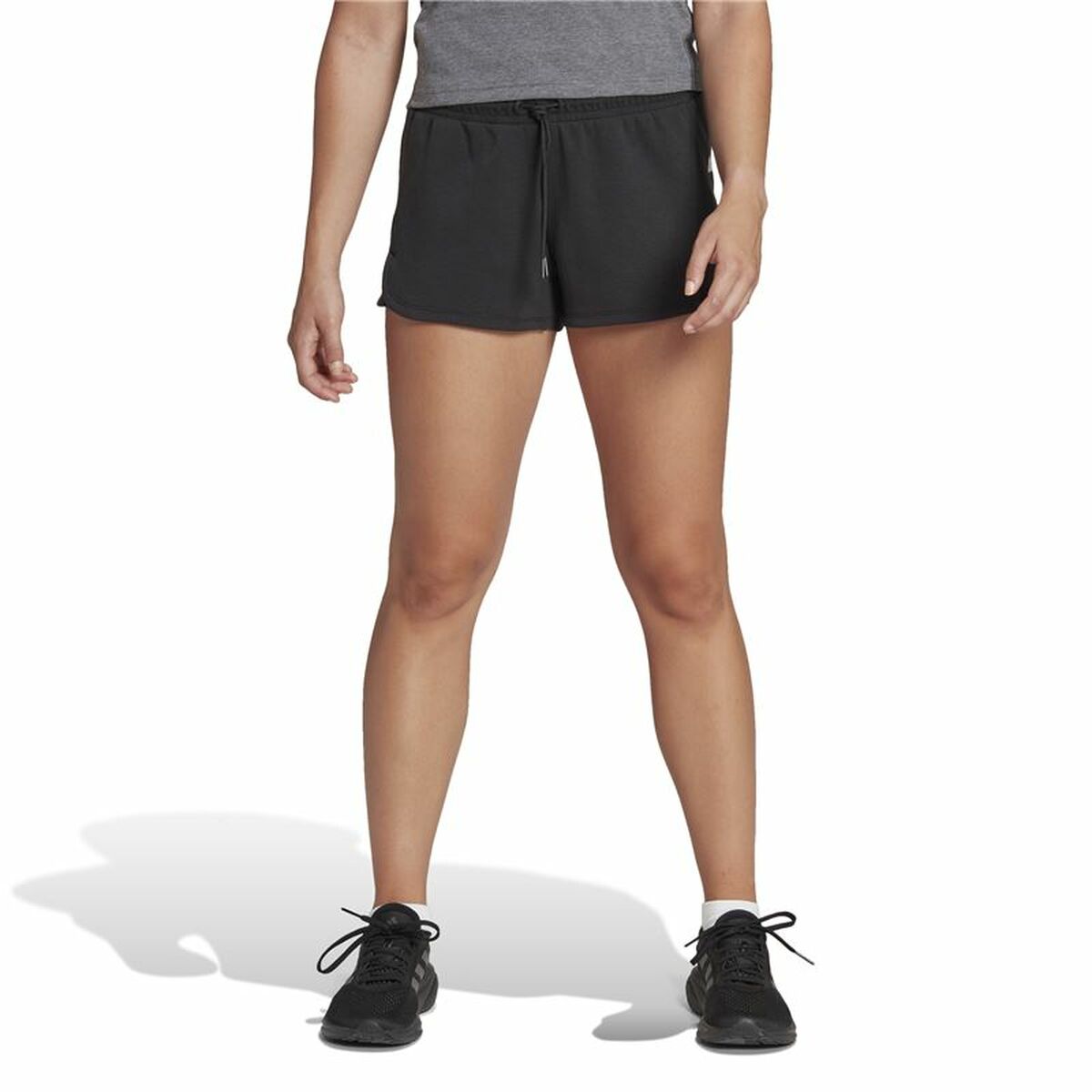 Sportshorts för kvinnor Adidas Essentials Svart - 2